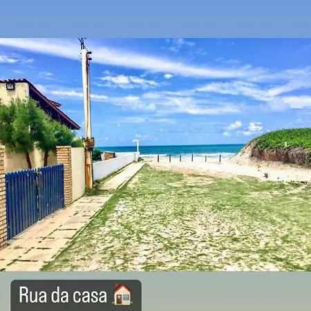 Casa Rustica Em Morro Branco - Na Quadra Da Praia Exterior photo