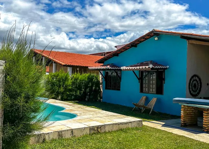 Casa Rustica Em Morro Branco - Na Quadra Da Praia